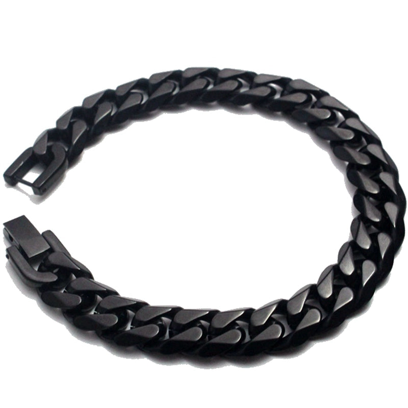 Trendy Men's Retro Distressed Titanium Steel Personalized Minority Bracelet